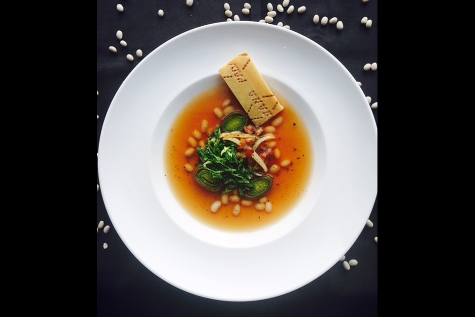 Tuscan Beans and Braised Cabbage Soup