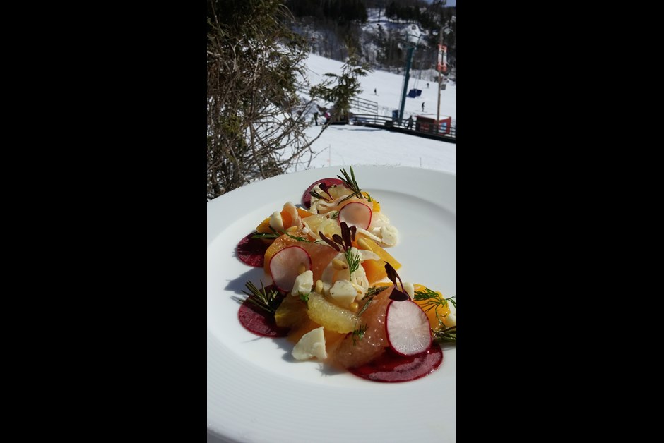 Citrus Salad with a Spring touch
