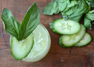 The Conservation (Cucumber + Basil G&T)