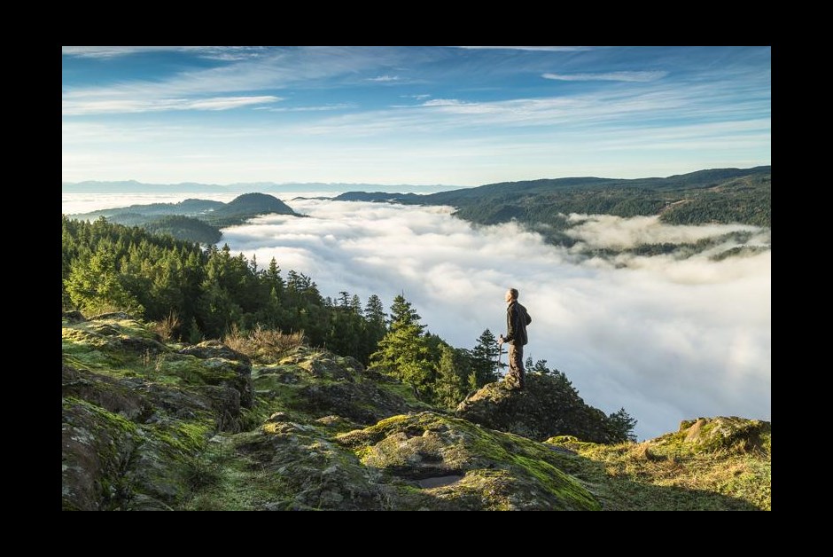 Top of Gowland Tod - Above the Fog