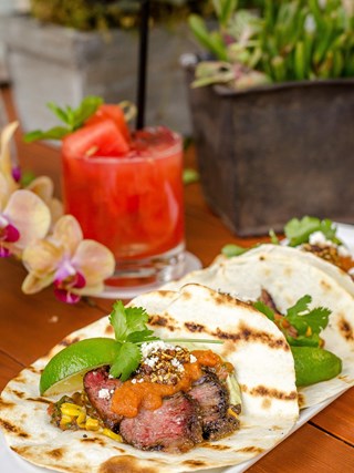 Hanger Steak Tacos