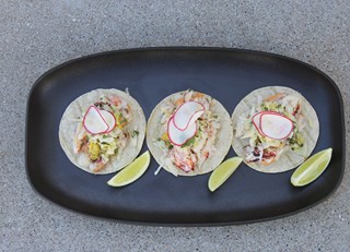 Dungeness Crab Tacos With Pickled Fennel &amp; Chipotle Aioli