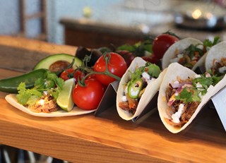 Root Beer Alberta Beef Brisket Taco