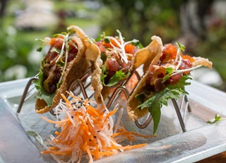 Spicy Ahi Tacos