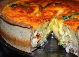 Ramp &amp; Lobster Quiche