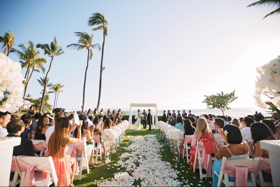 Elegant Wedding in Paradise at the Fairmont Kea Lani, Maui