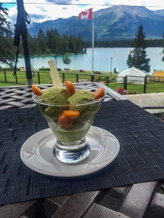Roof Top Honey &  Matcha Frozen Yogurt