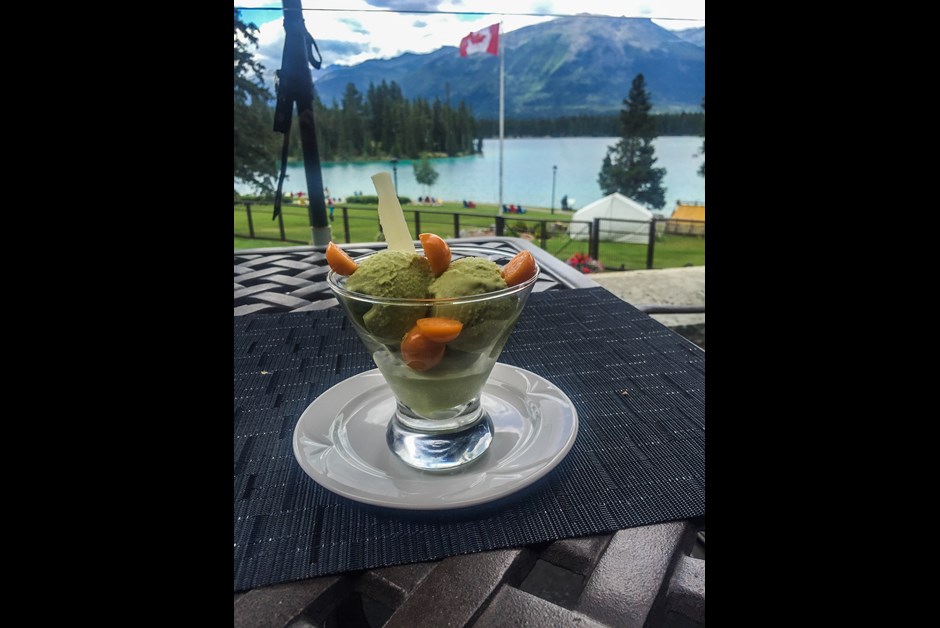 Roof Top Honey &  Matcha Frozen Yogurt