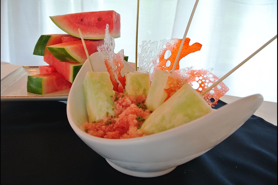 Key Limesicle Pops & Watermelon Gratiné