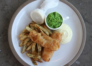 Blue Buck Batter Fish &amp; Chips 