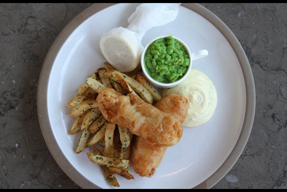 Blue Buck Batter Fish & Chips 