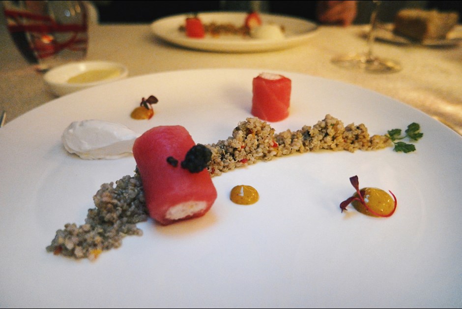 Dinner at the Cathay Room