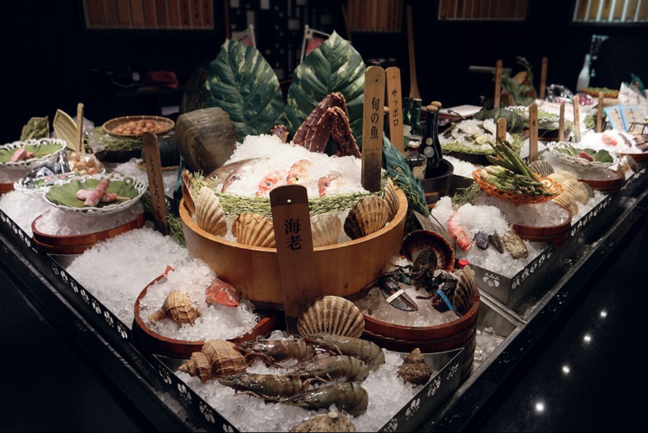 Mikuni's Robatayaki counter