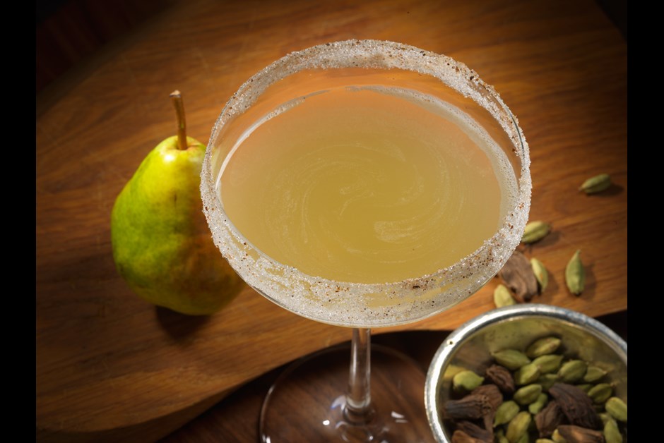 Pear & Cardamom Sidecar