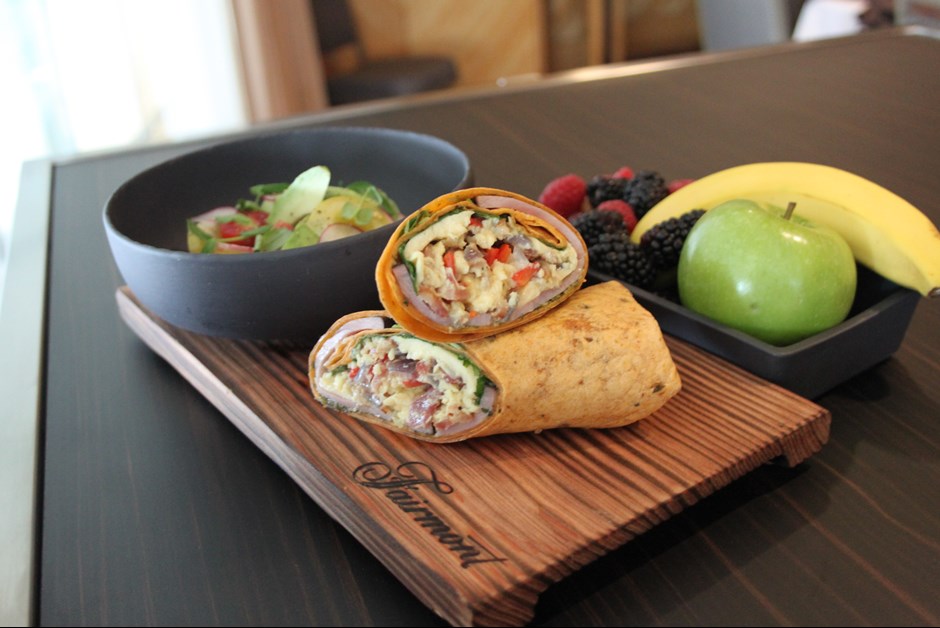Wrap it up! Easy breakfast wraps for business meetings