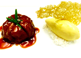 ANJOU PEAR TART TATIN