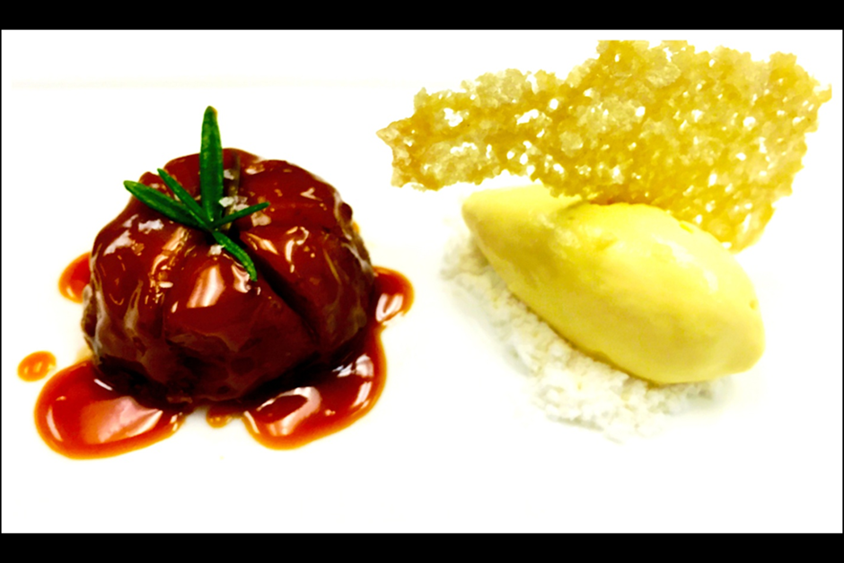 ANJOU PEAR TART TATIN