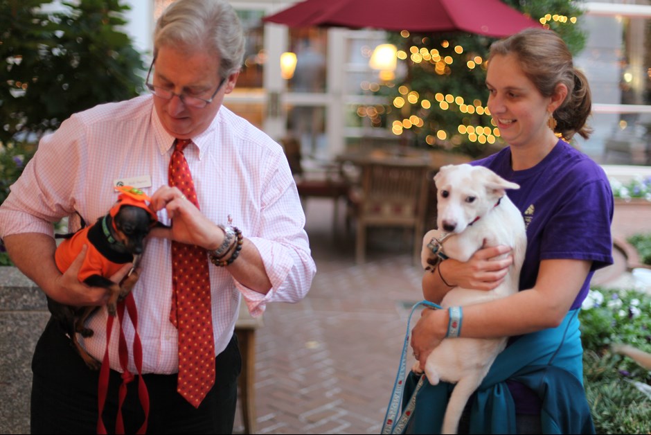 The Fourth Annual Howl-O-Ween Trick or Treating for Dogs at Fairmont 7