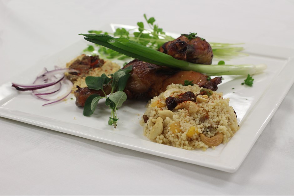 Roasted Spring Chicken, Mediterranean Spice