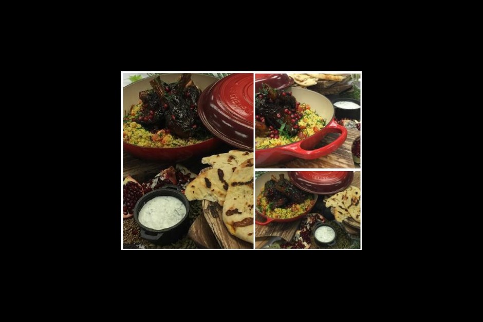 Aromatic Spiced Lamb Shank