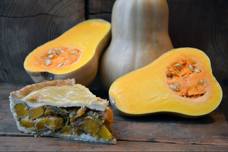 Savory Roasted Squash Pie