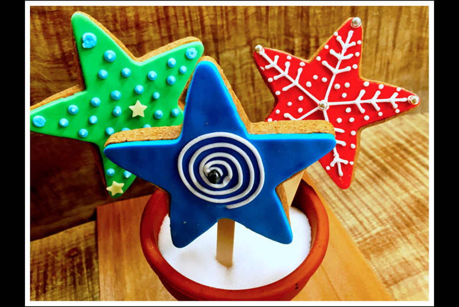 Gingerbread Cookie Pops