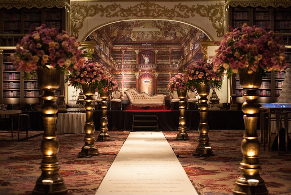 The grand ballroom (Decorated by Bruba Decoration)