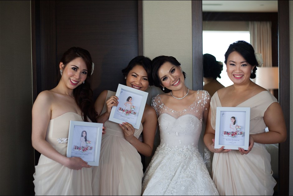 The bridesmaids