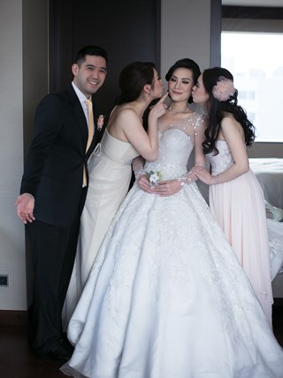 Melvin and Elsa's Beautiful Wedding at Fairmont Jakarta