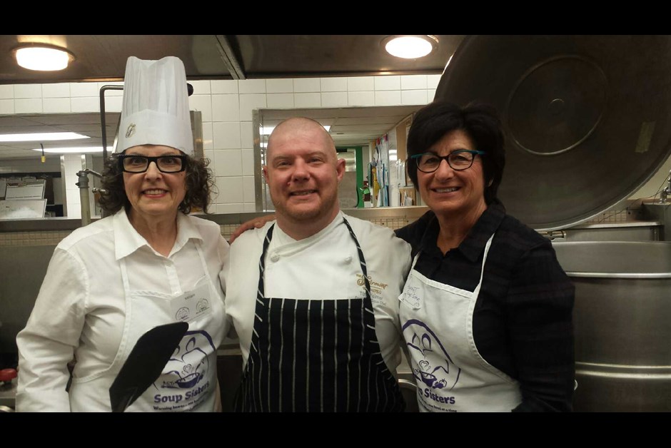 Fairmont Winnipeg and Soup Sisters