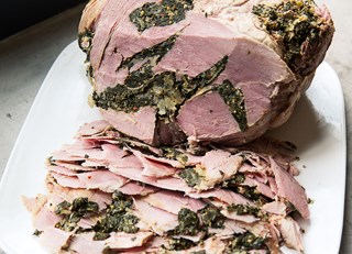 Southern Maryland Stuffed Ham