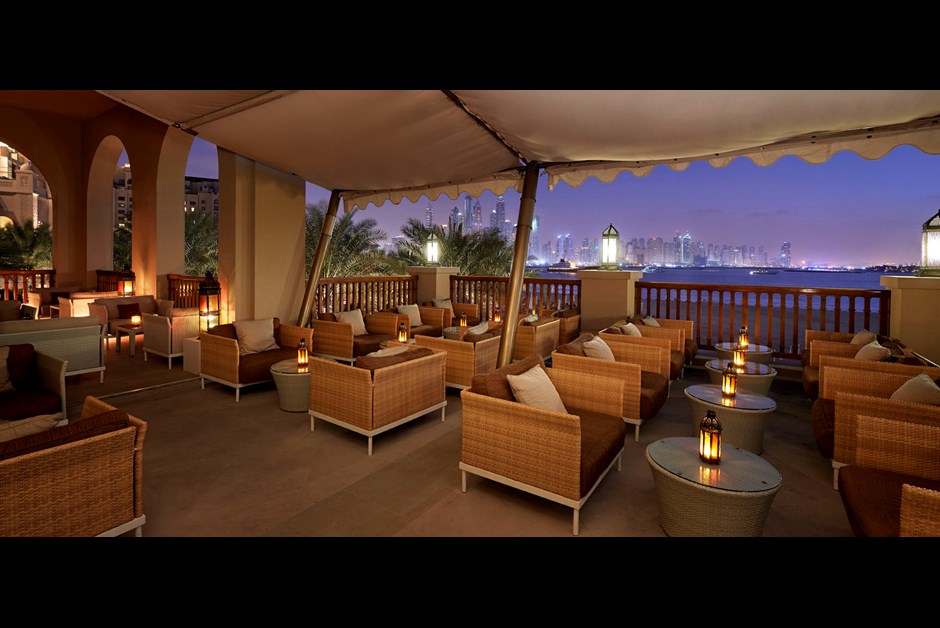 Dining alfresco with an incredible view
