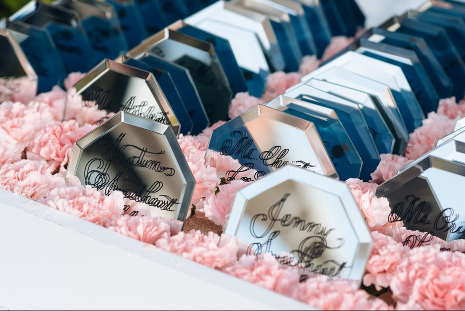 Escort cards - GLDN Events