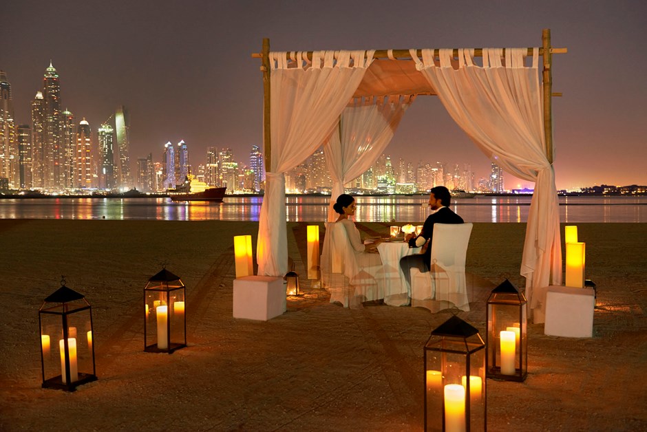 A romantic occasion celebrated at Fairmont The Palm