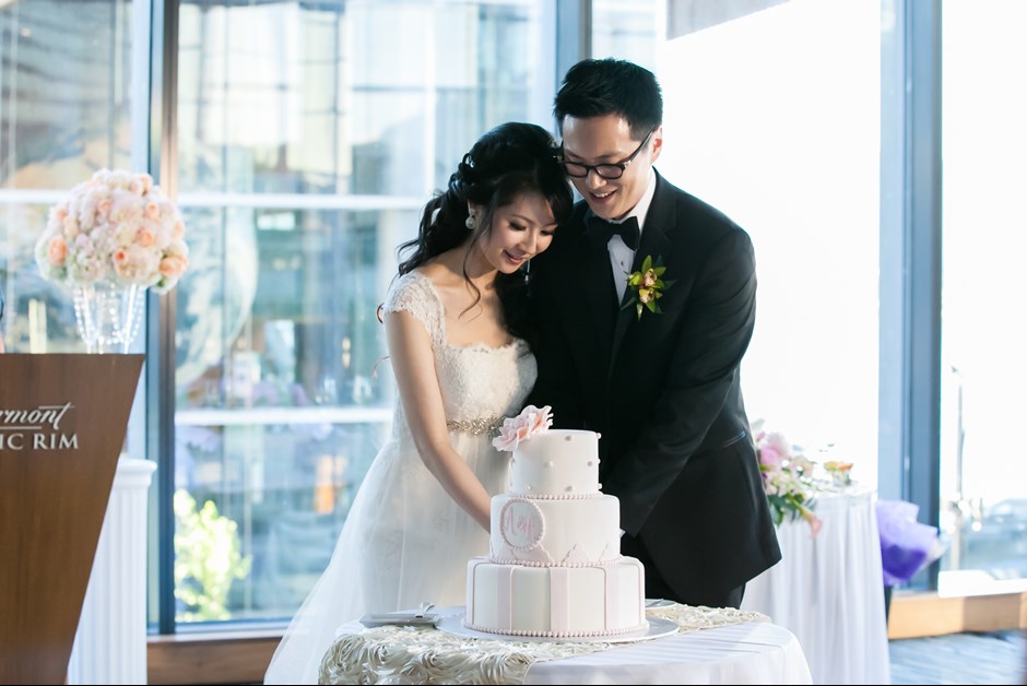 Allan & Amy's Fairmont Pacific Rim Wedding