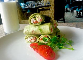 Mini Chicken Wrap Stack