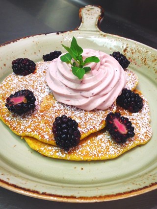 Whole Wheat Pumpkin Pancakes