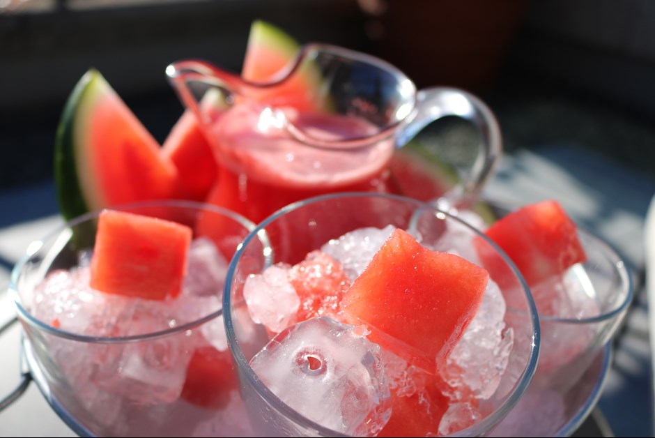 Vodka Spiked Watermelon Juice