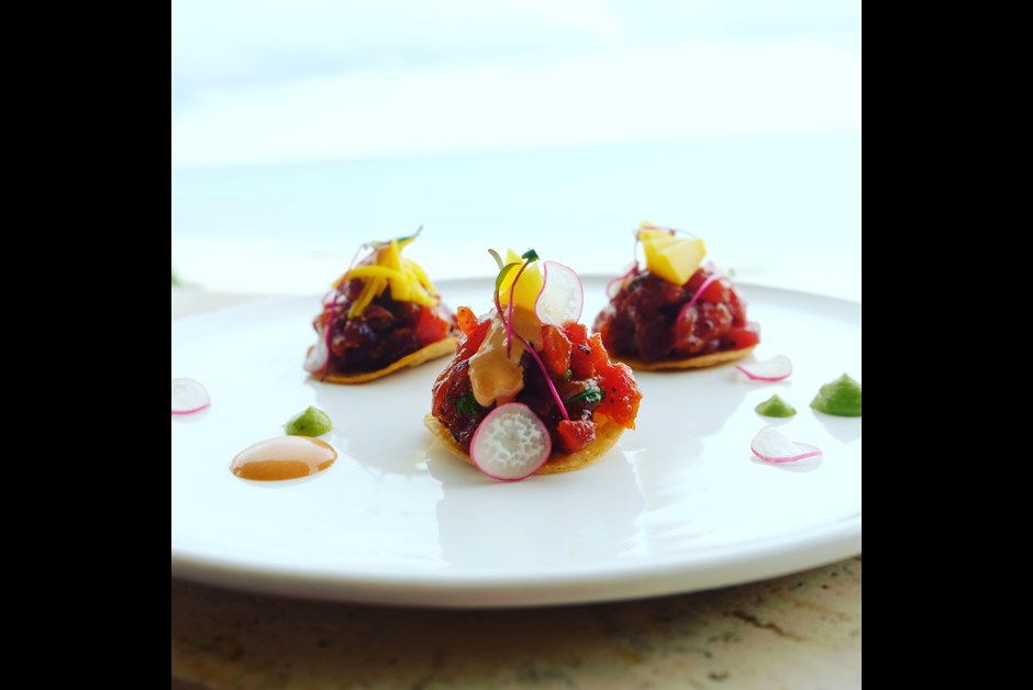 Mini Tuna Tostadas