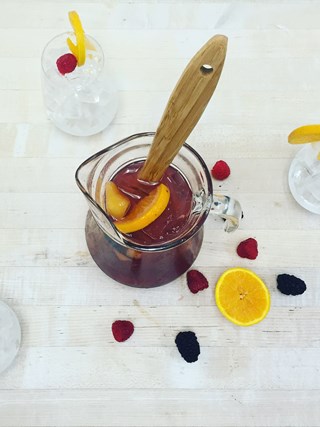 Notch8's Rainbow Rosé Sangria