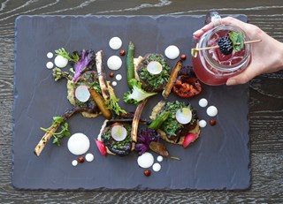 Harissa Spiced Lamb Chops & Moroccan Mojitos
