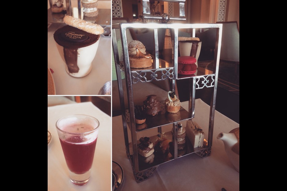 Afternoon hi-tea @ the award winning Mashrabiya Lounge