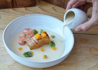PNW SABLEFISH & HUMPBACK SHRIMP CHOWDER