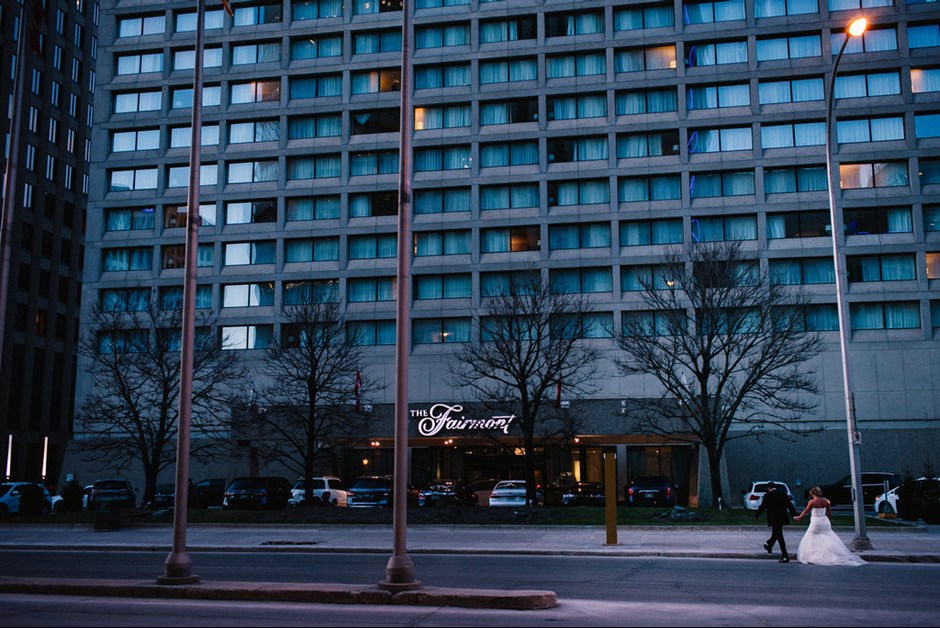 Fairmont Winnipeg wedding