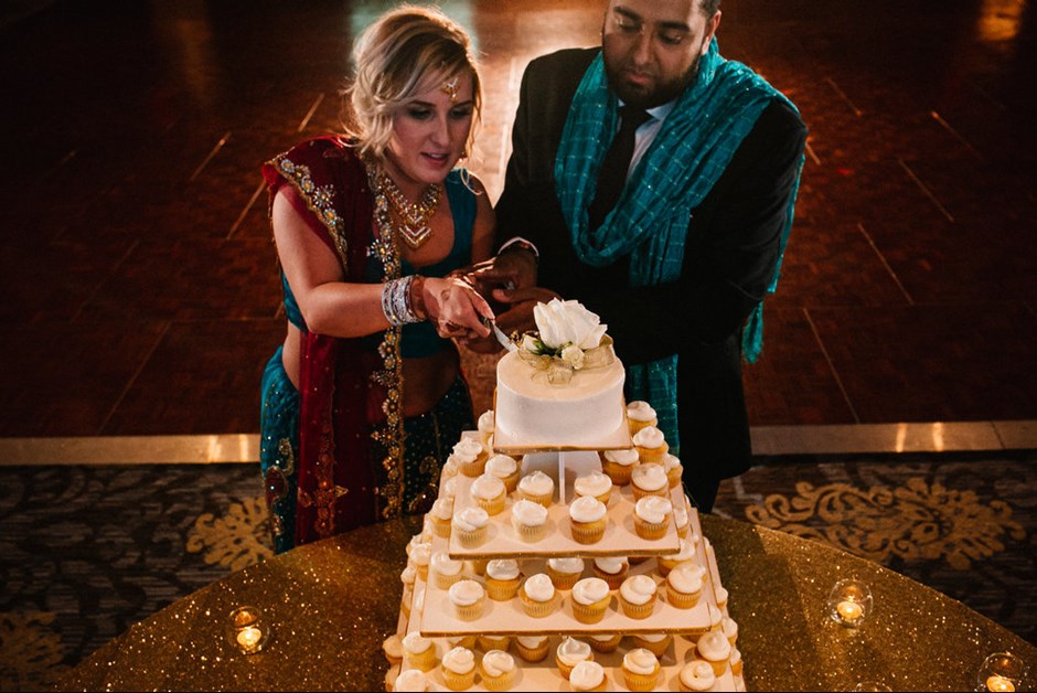 Fairmont Winnipeg wedding cake