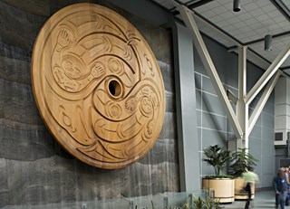 First Nations Art at Vancouver International Airport