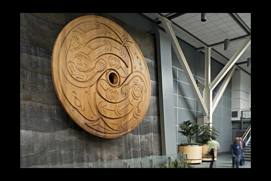 First Nations Art at Vancouver International Airport
