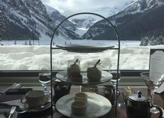 Afternoon Tea - Chateau Lake Louise 