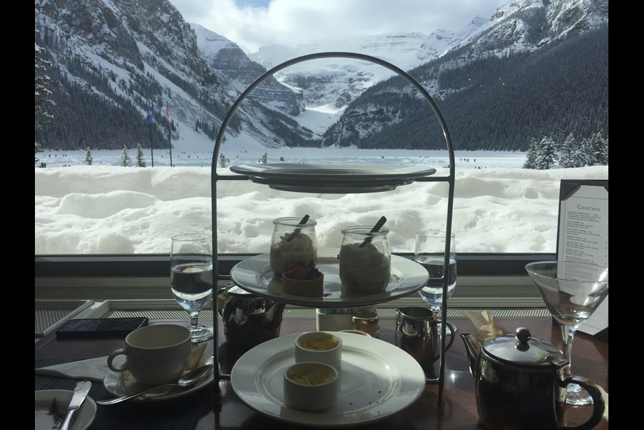 Afternoon Tea - Chateau Lake Louise 