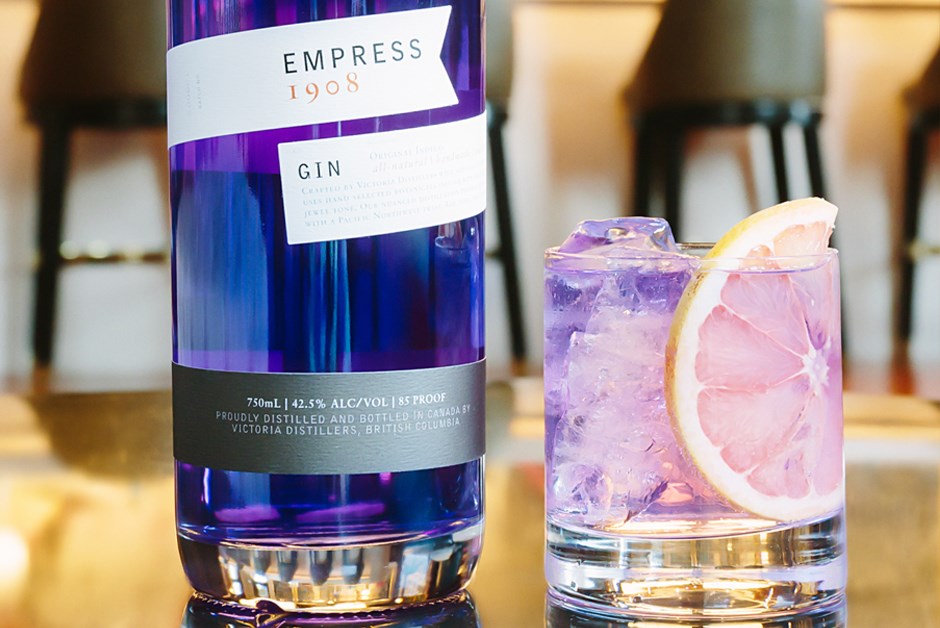 Live Colorfully. Empress 1908 Gin